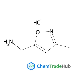 1-(3-Methyl-1,2-oxazol-5-yl)methanamine hydrochloride (1:1)