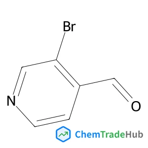 3-Bromoisonicotinaldehyde Chemical_Structure_Of