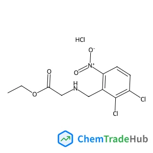 Ethyl N-(2,3-dichloro-6-nitrobenzyl)glycine hydrochloride