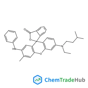 2'-Anilino-6'-[ethyl(3-methylbutyl)amino]-3'-methyl-3H-spiro[2-benzofuran-1,9'-xanthen]-3-one