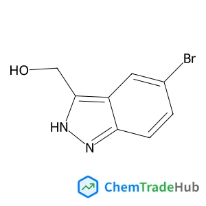 (5-Bromo-1H-indazol-3-yl)methanol structure