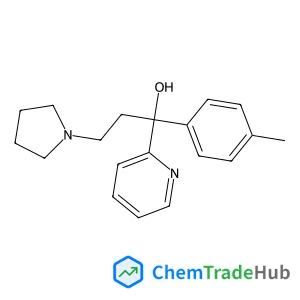 1-(4-Methylphenyl)-1-(2-pyridinyl)-3-(1-pyrrolidinyl)-1-propanol
