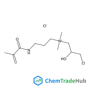 (3-CHLORO-2-HYDROXYPROPYL)DIMETHYL[3-(2-METHYL-1-OXOALLYL)AMINO]PROPYL]AMMONIUM CHLORIDE