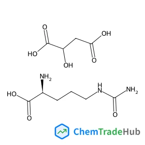 N~5~-Carbamoyl-L-ornithine - 2-hydroxysuccinic acid (1:1)
