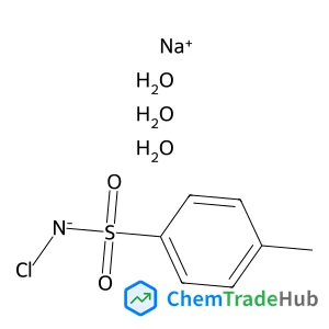 Sodium chloro[(4-methylphenyl)sulfonyl]azanide hydrate (1:1:3)