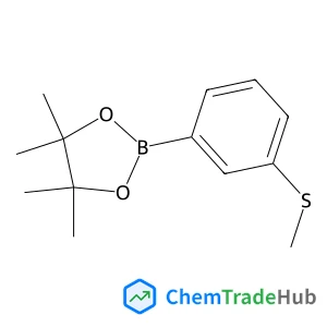 4,4,5,5-Tetramethyl-2-[3-(methylsulfanyl)phenyl]-1,3,2-dioxaborolane