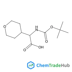 (S)-2-(tert-Butoxycarbonylamino)-2-(tetrahydro-2H-pyran-4-yl)acetic acid