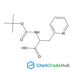 N-{[(2-Methyl-2-propanyl)oxy]carbonyl}-3-(2-pyridinyl)-L-alanine