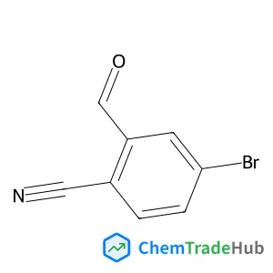 4-Bromo-2-formylbenzonitrile structure 4-Bromo-2-formylbenzonitrile structure