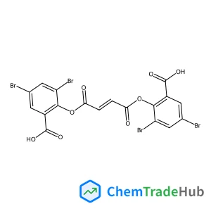2,2'-{[(2E)-1,4-Dioxo-2-butene-1,4-diyl]bis(oxy)}bis(3,5-dibromobenzoic acid)