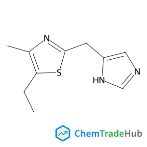 2-((1H-Imidazol-4-yl)methyl)-5-ethyl-4-methylthiazole