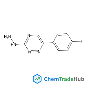 6-(4-Fluorophenyl)-3-hydrazino-1,2,4-triazine
