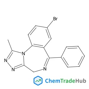 8-Bromo-1-methyl-6-phenyl-4H-[1,2,4]triazolo[4,3-a][1,4]benzodiazepine
