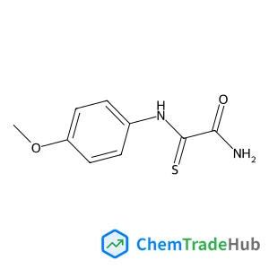 2-[(4-Methoxyphenyl)amino]-2-thioxoacetamide