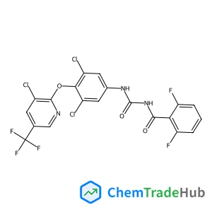 N-[(3,5-Dichloro-4-{[3-chloro-5-(trifluoromethyl)-2-pyridinyl]oxy}phenyl)carbamoyl]-2,6-difluorobenzamide