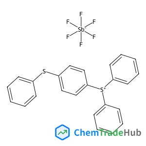 Diphenyl[4-(phenylsulfanyl)phenyl]sulfonium hexafluoroantimonate(1-)