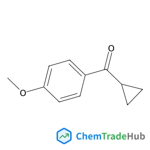 Cyclopropyl(4-methoxyphenyl)methanone structure