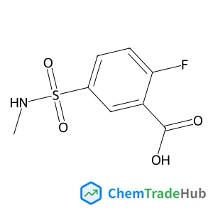 2-Fluoro-5-(methylsulfamoyl)benzoic acid