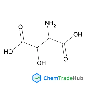 3-Hydroxyaspartic acid Chemical_Structure_Of
