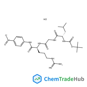 N-BOC-L-leucylglycyl-arginine-p-nitroanilide hydrochloride