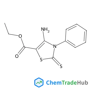 Ethyl 4-amino-3-phenyl-2-thioxo-2,3-dihydro-1,3-thiazole-5-carboxylate