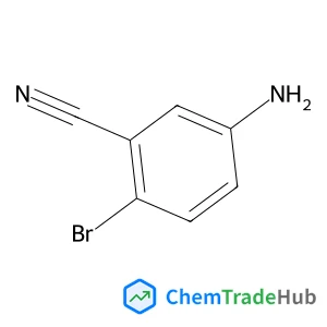5-Amino-2-bromobenzonitrile structure