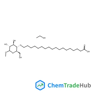 Methyl 4-O-(17-carboxyheptadecyl)-D-glucopyranoside - ethanol (1:1) Methyl 4-O-(17-carboxyheptadecyl)-D-glucopyranoside - ethanol (1:1)