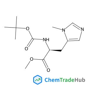 Methyl 3-methyl-N-{[(2-methyl-2-propanyl)oxy]carbonyl}-L-histidinate