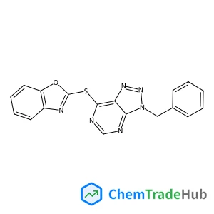 7-(1,3-Benzoxazol-2-ylsulfanyl)-3-benzyl-3H-[1,2,3]triazolo[4,5-d]pyrimidine
