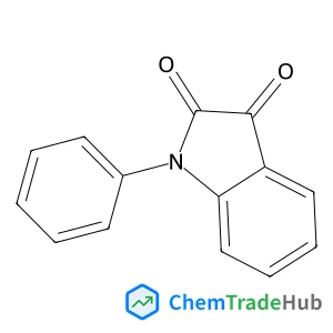 1-Phenyl-1H-indole-2,3-dione Chemical_Structure_Of