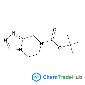 2-Methyl-2-propanyl 5,6-dihydro[1,2,4]triazolo[4,3-a]pyrazine-7(8H)-carboxylate
