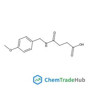 4-((4-Methoxybenzyl)amino)-4-oxobutanoic acid