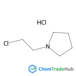 1-(2-Chloroethyl)pyrrolidine hydrochloride (1:1) Chemical_Structure_Of