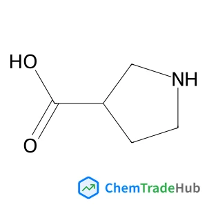 (3S)-3-Pyrrolidinecarboxylic acid