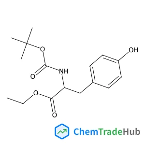 Ethyl N-{[(2-methyl-2-propanyl)oxy]carbonyl}-L-tyrosinate
