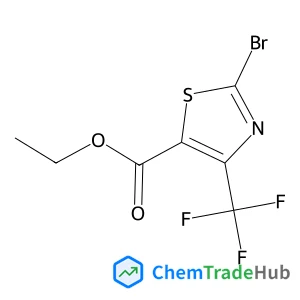 Ethyl 2-bromo-4-(trifluoromethyl)-1,3-thiazole-5-carboxylate Ethyl 2-bromo-4-(trifluoromethyl)-1,3-thiazole-5-carboxylate