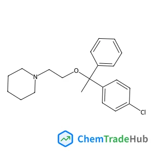 1-(2-(alpha-(p-Chlorophenyl)-alpha-methylbenzyloxy)ethyl)piperidine