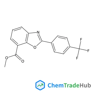 Methyl 2-[4-(trifluoromethyl)phenyl]-1,3-benzoxazole-7-carboxylate
