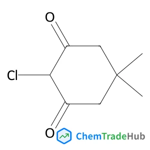 2-Chloro-5,5-dimethyl-1,3-cyclohexanedione Chemical_Structure_Of