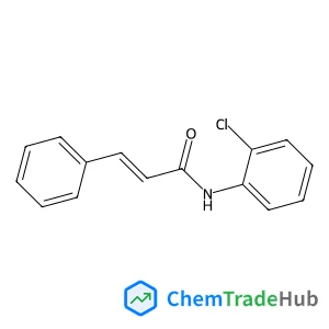 (2E)-N-(2-Chlorophenyl)-3-phenylacrylamide structure
