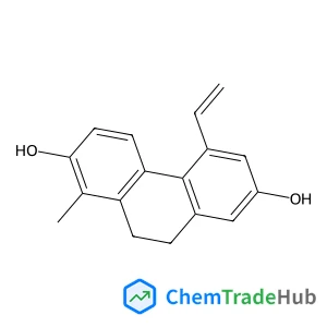 1-Methyl-5-vinyl-9,10-dihydro-2,7-phenanthrenediol 1-Methyl-5-vinyl-9,10-dihydro-2,7-phenanthrenediol