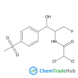 2,2-Dichloro-N-{(1R,2S)-3-fluoro-1-hydroxy-1-[4-(methylsulfonyl)phenyl]-2-propanyl}acetamide