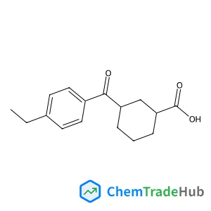 CIS-3-(4-ETHYLBENZOYL)CYCLOHEXANE-1-CARBOXYLIC ACID