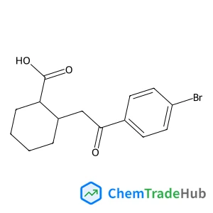 TRANS-2-[2-(4-BROMOPHENYL)-2-OXOETHYL]CYCLOHEXANE-1-CARBOXYLIC ACID