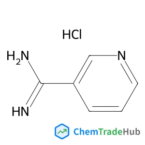 3-Pyridinecarboximidamide hydrochloride (1:1)