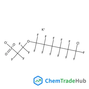 Potassium 2-[(6-chloro-1,1,2,2,3,3,4,4,5,5,6,6-dodecafluorohexyl)oxy]-1,1,2,2-tetrafluoroethanesulfonate