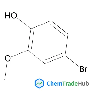 4-Bromo-2-methoxyphenol Chemical_Structure_Of