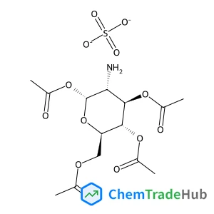 1,3,4,6-tetra-O-acetyl-2-amino-2-deoxy-α-D-glucopyranose sulfate