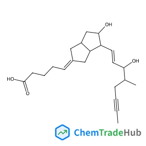 (5Z)-5-[(3aR,6aR)-5-hydroxy-4-[(E,3R)-3-hydroxy-4-methyloct-1-en-6-ynyl]-3,3a,4,5,6,6a-hexahydro-1H-pentalen-2-ylidene]pentanoic acid