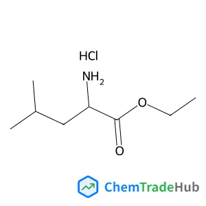 Ethyl D-leucinate hydrochloride (1:1)